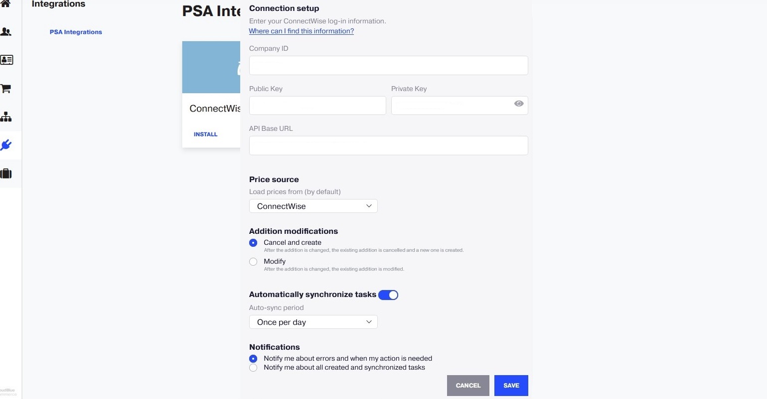 connectwise psa checklist clipart