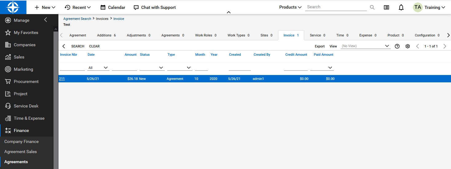 check bill tab invoice connections